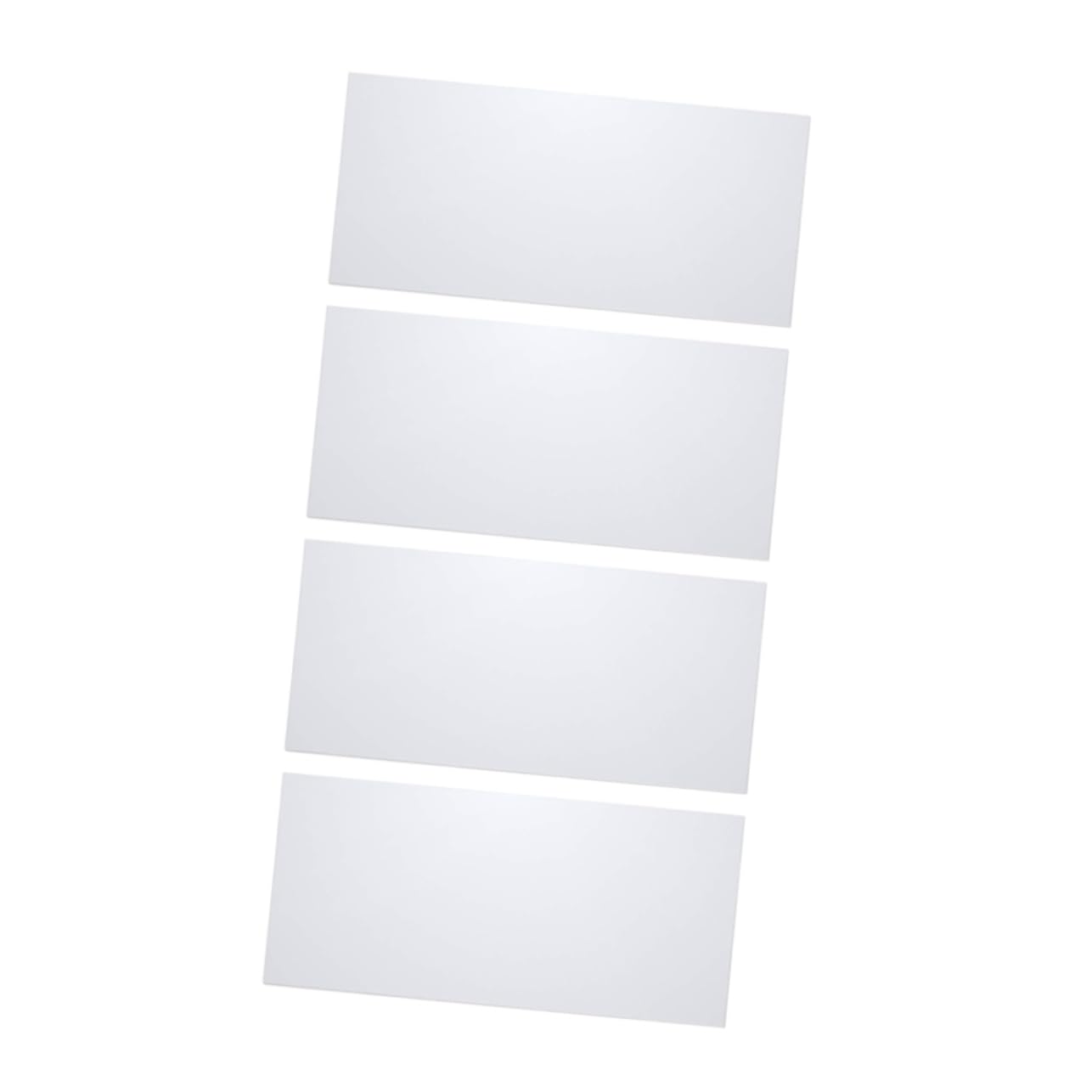 UKCOCO Cubierta Magnética de 30x14cm para Rejilla de Ventilación de Aire Fácil de Instalar Blanco Paquete de 4 Piezas para Ventanales y Suelos