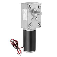 12V 200RPM 5840-31ZY Geared Motor Self-Locking Permanent Magnet DC Turbo Reduction Motor for Electrical Appliances
