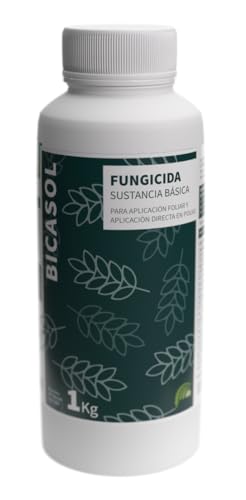 BICASOL Fungicida polivalente de contacto avanzado con acción múltiple para plantas ornamentales, arbustos, árboles, huertos control de oídio y moteado mejora salud y la productividad de las plantas
