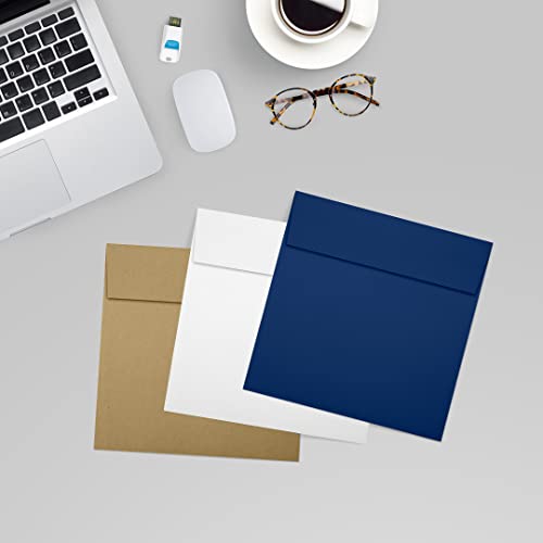 5 3/4 X 5 3/4 Square Envelopes - Navy - Pack Of 50 #TOP7