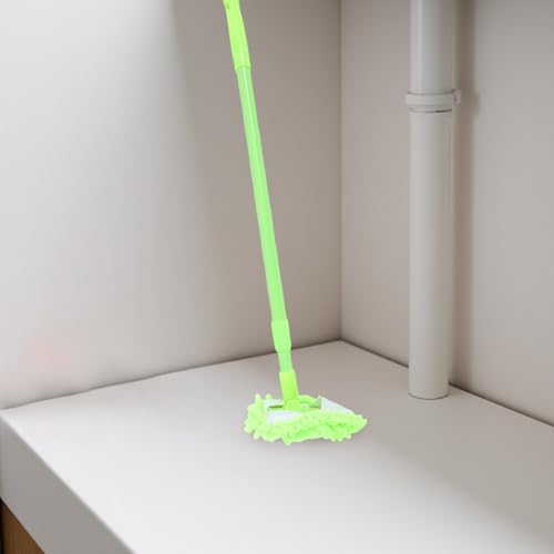 Mopa triangular extensible Tofficu con raspador y rotación para limpiar el hogar 7