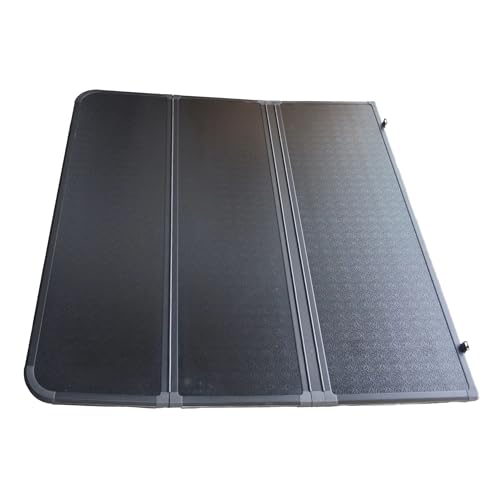 DACOLWZING Car Hard Tri-fold Car Bed Cover Tonneau Cover Compatible