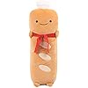 VHYHCY Toast Bread Pillow Funny Food Plush Toy Pillows Small Cute Stuffed Plush Toast Sofa Pillow French Baguette, Brown