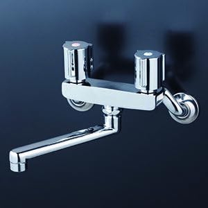 KVK混合水栓 ビルトイン浄水器用シングルシャワー付混合栓（センサー）撥水