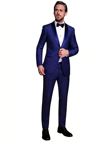Ensemble de 2 pantalons hommes QZI ajustés parfaits pour le bureau et les sorties