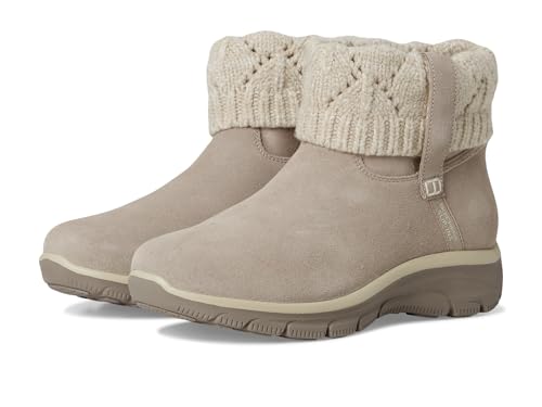 Skechers ���f�B�[�X Easy Going - Cozy Weather 2 �X�G�[�h �n���Y�t���[ �X���b�|��, �g�[�v, 23.5 cm