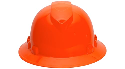Image of Pyramex Ridgeline Full Brim Hard Hat 4 Point Ratchet Vented