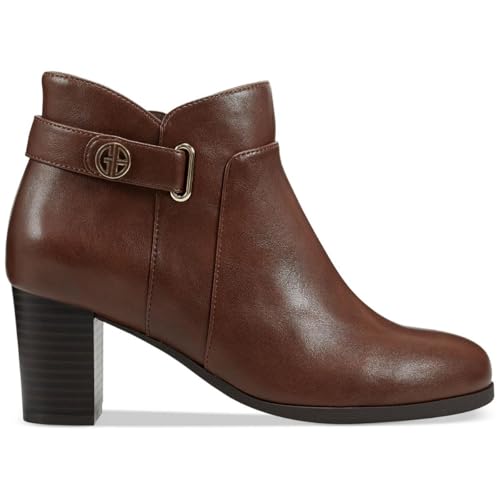 Giani Bernini Womens Artemyss Microsuede Ankle Boots Brown 9.5 Medium (B,M)2