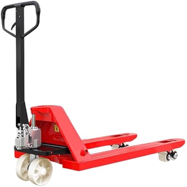 Podnośnik paletowy o dużej wytrzymałości – hydrauliczny ręczny wózek widłowy z ergonomicznym uchwytem do podnoszenia przemysłowego, magazynu, logistyki i ciężkich ładunków