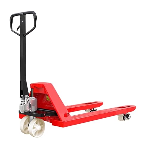 Cric per pallet per carichi pesanti, carrello elevatore idraulico manuale con impugnatura ergonomica per sollevamento industriale, magazzino, logistica e carichi pesanti