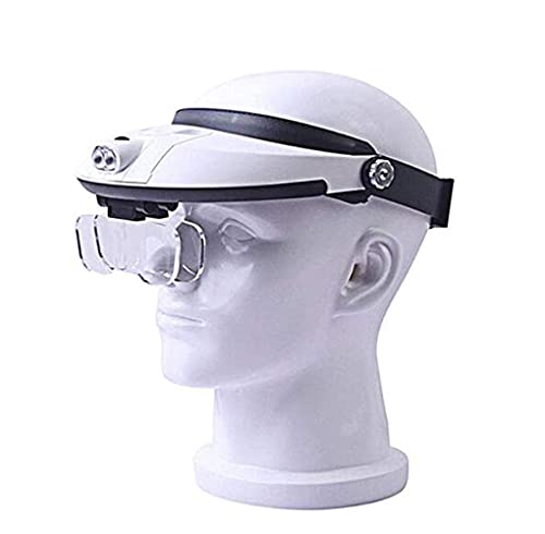 Loupe bandeau avec éclairage pour compenser la fatigue visuelle - 4