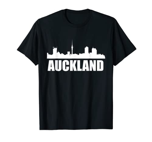 Skyline Of Auckland New Zealand Camiseta Camiseta