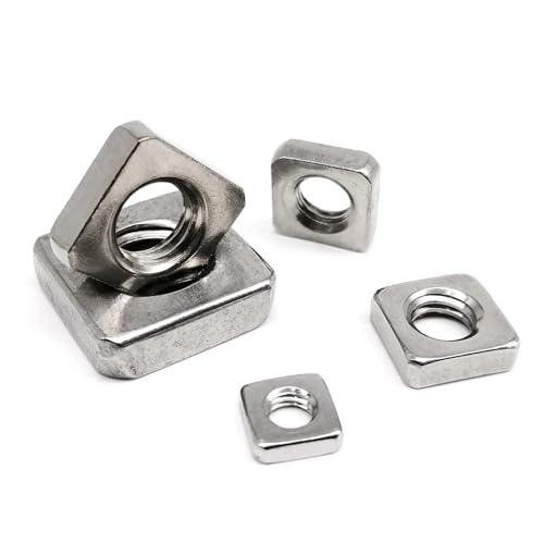 Écrou carré M2.5 inox anti-rotation DIN 562 pour réparer et bloquer vos rails de guidage