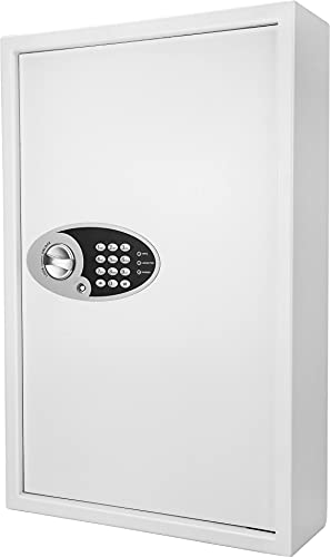 Barska 144 Wall Digital Keypad Cabinet Key Safe, White #TOP5
