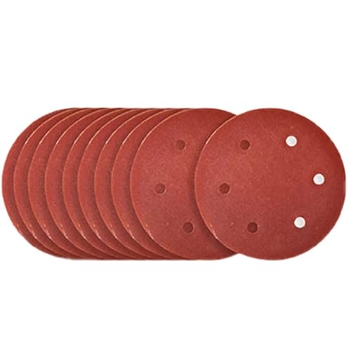 Disco de lixa 225 mm 6 furos para lixadeira MLP710H / MLP750 com 10 unidades - Menegotti (80)