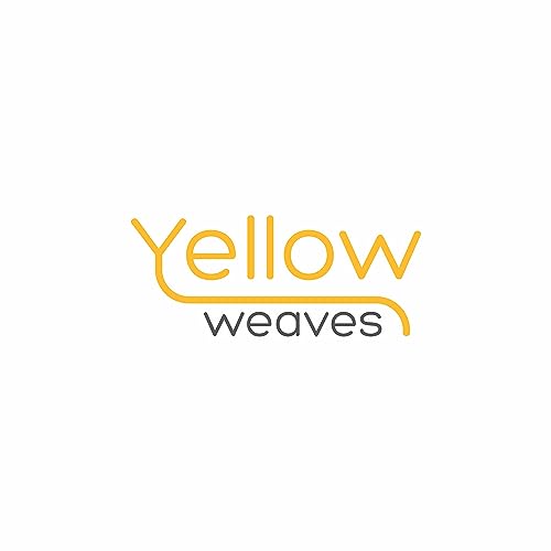 Image of Yellow Weaves� Exclusive Fridge Top Cover and 2 Handle Covers - (Blue Color)