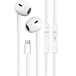 USB C Wired Earphones for iPhone 17 16 15 Pro Max/Plus, Wired headphones USB C with Microphone & Volume Control, Type C Earphones Compatible for Samsung Galaxy S26 S25 S24 S23 S22/Ultra/Note/A/Series