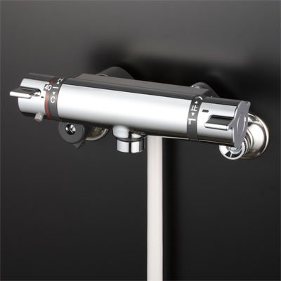 KVK サーモスタット式シャワー混合水栓 寒冷地用 KF800WT Amazon | KVK サーモスタット式シャワー混合水栓 KF800WTNN | 浴室水栓