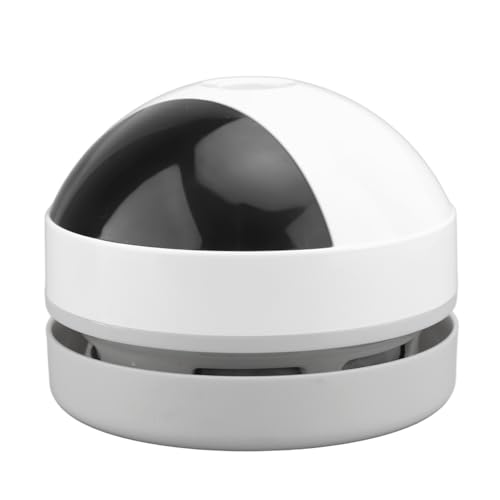 Desktop Vacuum Cleaner, Portable Desktop Dust Sweeper Handheld Cute Multipurpose with Removable Nozzle for Car