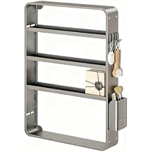 Wall Mounted Bathroom Storage Rack,Space Aluminum Organizer Shelf for Toiletries, Cosmetics, and Wash Supplies, Durable Wall Shelf for Sink or Vanity AreaBlack