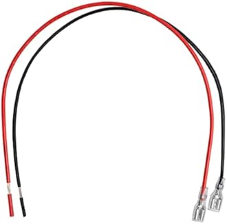 SLA Battery Terminal Leads, Female Spade Quick Connect/Disconnect 6.3mm F2 Type Terminals with Insulated Sleeves and Heavy Duty 16 Guage Wires - 6 Pieces