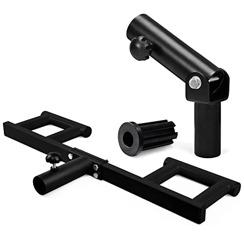 Yes4All Viking Press and T-bar Row Plate Insert, Heavy-Duty Steel Landmine for Barbell, Fit 2-inch Olympic Barbell