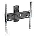 Meliconi Slimstyle Plus 400 Tilt'n'Turn, Supporto TV Parete 32''-77'' VESA 200-300-400, Portata Max 45 Kg, Rotazione orizzontale ±20° e verticale +10°/-5°, con sistema Fast Block, Made in Italy