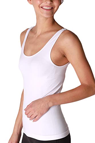 NIKIBIKI Women Seamless Classic Short Tank Top, Made in U.S.A, One Size2