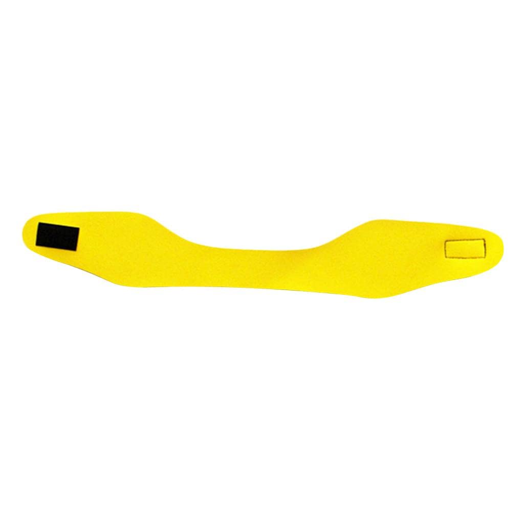 ZOOMELLA Kid/Adult Swimming Soft Neoprene Ear Head Band Headband Adult 58cm Yellow|Goggles|Sporting Goods-picture-26
