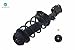 PM Auto Pair of 2 Front Left-Right Quick Complete Strut-Coil Spring Assembly Replacement For 2008-2013 Suzuki SX4