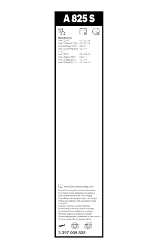 Image of BOSCH 3397009825 AeroTwin Wiper Blades - Set of 2 (24 inch & 24 inch) Top Lock 19mm | Driver and Passenger Side Original Equipment Replacement Blades