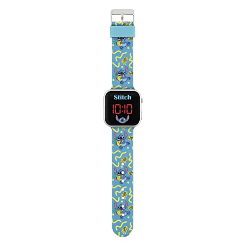 Disney Unisex Kid's Digital Quartz Watch with Plastic Strap LAS4038