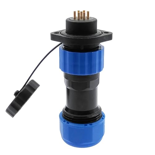 Conector SP20 Flange de 10 pines para manguera corrugada de protección 4