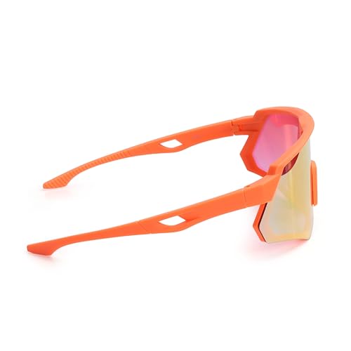 Image of Dervin UV Protected Non-Polarized Sports Sunglasses for Men & Women Driving Cycling Fishing Cricket Sunglasses