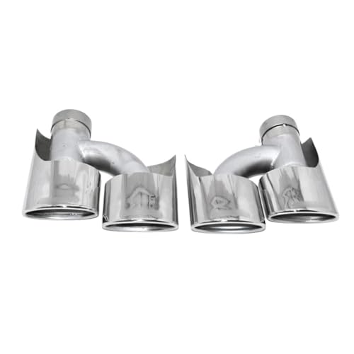 Tuyau d'Échappement Benz W204 W211 Quadruple en Inox 66mm-240mm