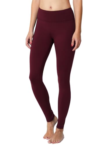 Image of baleaf Women's Fleece Lined Leggings, High Waisted | Thermal Warm Winter Tights, Thick Yoga Pants, Cold Weather, with Pockets