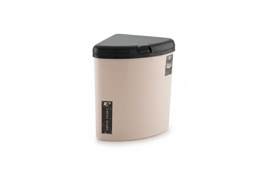 Corner Trash Bin RiverPlast, Plastic, 15.5x12.0x18.0cm, RP157 Model, Multicolor 1Pc-image-46
