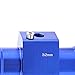KIMISS Universal Metal Car Water Temperature Sensor Adapter Blue for Vehicles (KIMISSp4VC-04)
