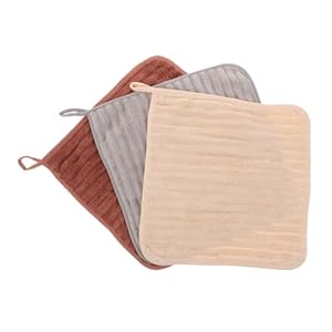 Honitano 3er Set Waschlappen Korallenvlies