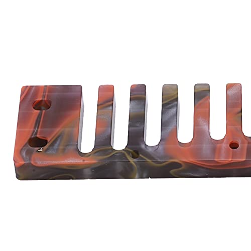Peigne Harmonica Peigne Léger Sans Déformation pour Hohner Marine Band Crossover Deluxe((Ambre )) - Les Beatles, Paul McCartney, John Lennon, RIngo Starr, George Harrison Peigne Harmonica Peigne Léger Sans Déformation pour Hohner Marine Band Crossover Deluxe((Ambre )) – Image 7