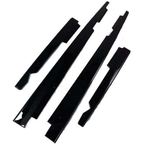 Faldones laterales coche con difusor parachoques canard para protección E92 2