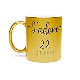 Capacité : 325 ml, idéal pour le café, thé ou chocolat chaud