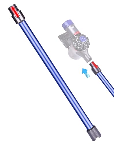 Tube Télescopique Compatible avec Dyson V7 V8 V10 V11 V15 – Tube d’Extension Rigide pour Aspirateur, Déverrouillage Rapide, Longueur 72.5 cm, Bleu