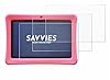 savvies (6 Pezzi Pellicola Protettiva per Contixo Kids 7" Tablet Protezione Schermo Trasparente