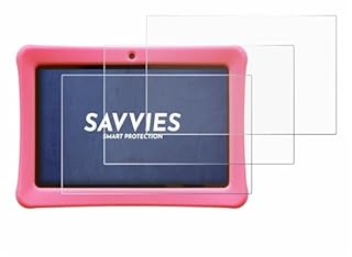 savvies (6 Pezzi Pellicola Protettiva per Contixo Kids 7" Tablet Protezione Schermo Trasparente