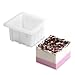 nicole Soap Molds Square Silicone Mold Small Handmade Loaf Bar Mould