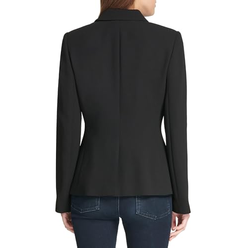 DKNY Pleated Peplum Jacket Blazer2