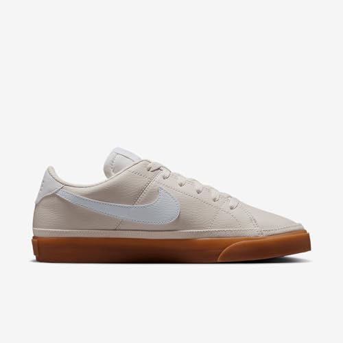Nike Court Legacy Low Women's Shoes (IH0580-030, Phantom/Gum Yellow/White)3