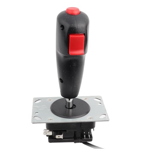 Yechiry Joystick de Vuelo de 8 Vías, Joystick Antifricción con Disparador de Juego para Máquinas de Vuelo Simulador