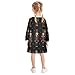 Vozoza Christmas 3 Girls Long Sleeve Dress Winter Dresses Toddler Girl Outfits Fashion Clothes Size 4t Multicolor